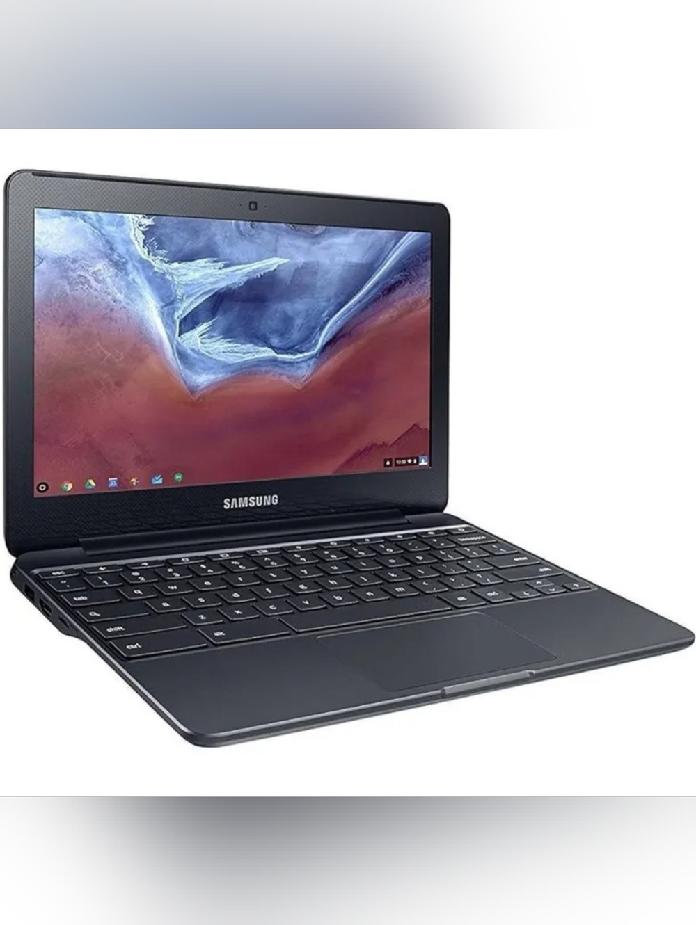 Samsung Chromebook in Black and Silver Accents
